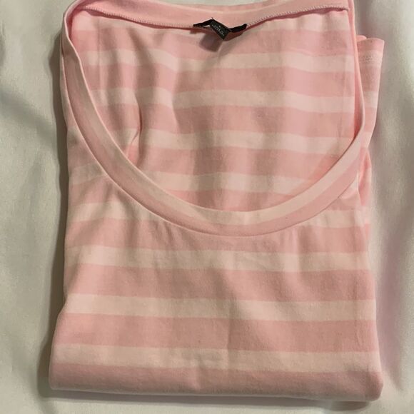 J.Crew size Large NWOT maxi pink stripe dress - Picture 9 of 9